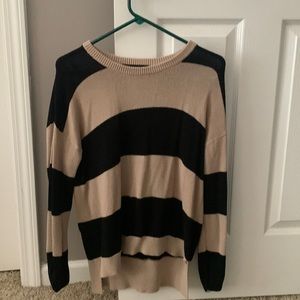 Large, striped sweater from Forever 21